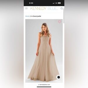 Kennedy blue Latte Joelle maternity / bump friendly size 6